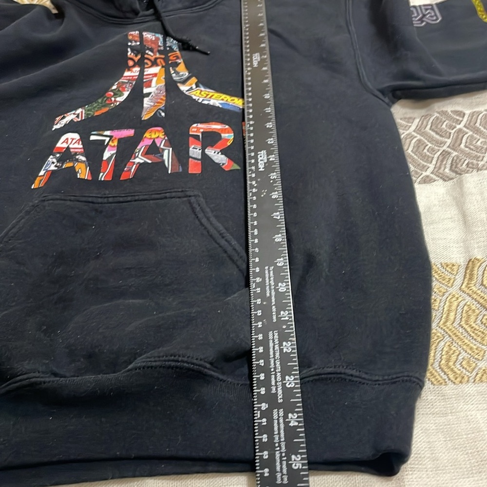 (N)‎ Atari Hoodie Sweater Pullover Size Small Black Promo Men's
Pullover - Picture 9 of 11